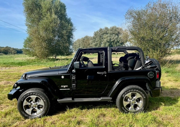 Jeep Wrangler cena 117500 przebieg: 132000, rok produkcji 2016 z Kalisz Pomorski małe 379